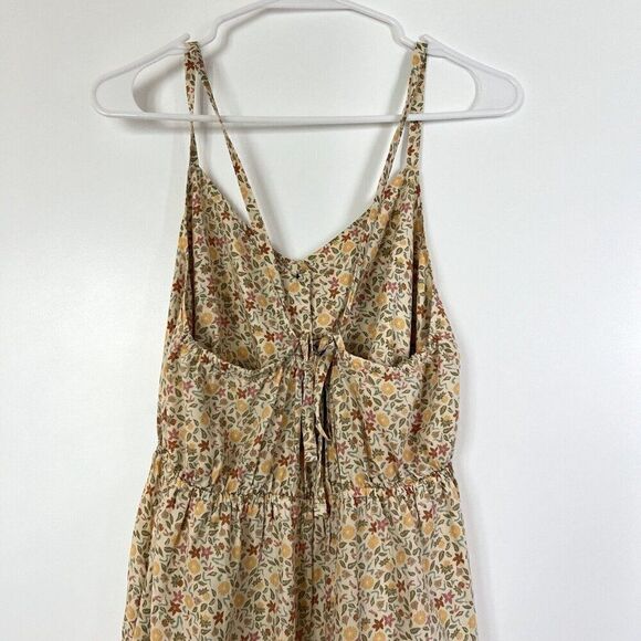 Patagonia Womens Midi Dress Size Small Lost Wildflower Button Pockets - Picture 4 of 9